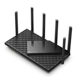 Router Triple Banda AX6600 MU-MIMO / 1 Puerto WAN/LAN 2.5 Gbps / 1 Puerto WAN/LAN 1Gbps / 3 Puertos LAN 10/100/1000 Mbps / 2 puerto USB 3.0 / 8 antenas de alta ganancia / OneMesh ™