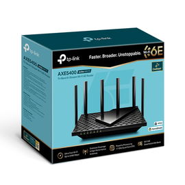 Router Triple Banda AX6600 MU-MIMO / 1 Puerto WAN/LAN 2.5 Gbps / 1 Puerto WAN/LAN 1Gbps / 3 Puertos LAN 10/100/1000 Mbps / 2 puerto USB 3.0 / 8 antenas de alta ganancia / OneMesh ™