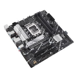 ASUS PRIME B760M-A D4 - Placa base - micro ATX - Socket LGA1700 - B760 Chipset - USB 3.2 Gen 1, USB 3.2 Gen 2, USB-C 3.2 Gen 1 - 2.5 Gigabit LAN - Tarjeta gráfica (CPU necesaria) - HD Audio (8-canales) ASUS PRIME B760M-A D4 - Placa base - micro ATX - Socket LGA1700 - B760 Chipset - USB 3.2 Gen 1, USB 3.2 Gen 2, USB-C 3.2 Gen 1 - 2.5 Gigabit LAN - Tarjeta gráfica (CPU necesaria) - HD Audio (8-canales)