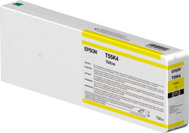 Epson T55K4 - 700 ml - amarillo - original - cartucho de tinta - para SureColor SC-P6000, SC-P7000, SC-P7000V, SC-P8000, SC-P9000, SC-P9000V