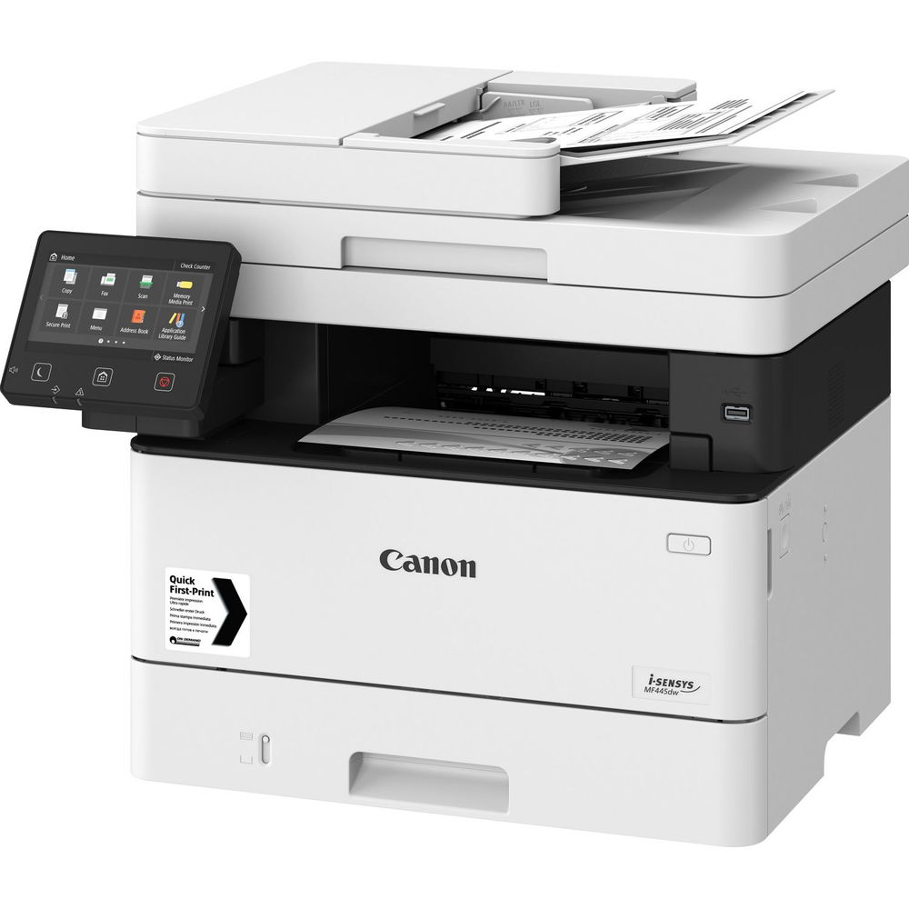 Canon - Copier / Fax / Printer / Scanner - Laser - Automatic Duplexing - MF445DW 220V