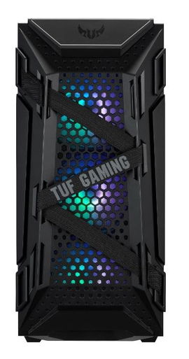ASUS TUF Gaming GT301 - Mid tower - ATX - panel lateral con ventana (cristal templado) - USB/Audio