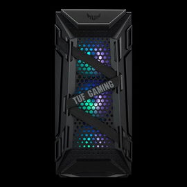 ASUS TUF Gaming GT301 - Mid tower - ATX - panel lateral con ventana (cristal templado) - USB/Audio