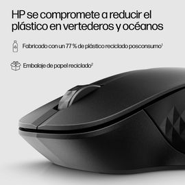 HP - 430 - Mouse - Wireless - Black