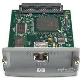 HP JetDirect 620n - Servidor de impresión - EIO - 10/100 Ethernet - para Color LaserJet 85XX; DesignJet T1100; LaserJet Enterprise M5039, P3015