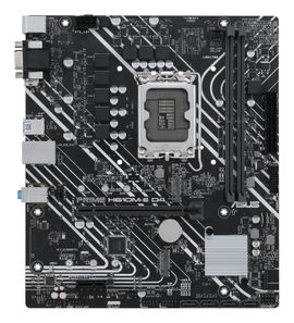 ASUS PRIME H610M-E D4 - Placa base - micro ATX - Socket LGA1700 - H610 Chipset - USB 3.2 Gen 1 - Gigabit LAN - Tarjeta gráfica (CPU necesaria) - HD Audio (8-canales)