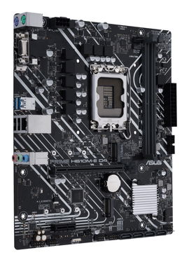 ASUS PRIME H610M-E D4 - Placa base - micro ATX - Socket LGA1700 - H610 Chipset - USB 3.2 Gen 1 - Gigabit LAN - Tarjeta gráfica (CPU necesaria) - HD Audio (8-canales)