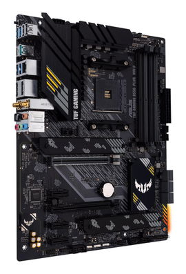 ASUS TUF GAMING B550-PLUS WIFI II - Placa base - ATX - Socket AM4 - AMD B550 Chipset - USB-C Gen2, USB 3.2 Gen 1, USB 3.2 Gen 2 - 2.5 Gigabit LAN, Wi-Fi 6, Bluetooth - Tarjeta gráfica (CPU necesaria) - HD Audio (8-canales) ASUS TUF GAMING B550-PLUS WIFI II - Placa base - ATX - Socket AM4 - AMD B550 Chipset - USB-C Gen2, USB 3.2 Gen 1, USB 3.2 Gen 2 - 2.5 Gigabit LAN, Wi-Fi 6, Bluetooth - Tarjeta gráfica (CPU necesaria) - HD Audio (8-canales)