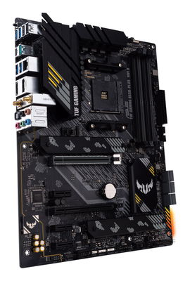 ASUS TUF GAMING B550-PLUS WIFI II - Placa base - ATX - Socket AM4 - AMD B550 Chipset - USB-C Gen2, USB 3.2 Gen 1, USB 3.2 Gen 2 - 2.5 Gigabit LAN, Wi-Fi 6, Bluetooth - Tarjeta gráfica (CPU necesaria) - HD Audio (8-canales) ASUS TUF GAMING B550-PLUS WIFI II - Placa base - ATX - Socket AM4 - AMD B550 Chipset - USB-C Gen2, USB 3.2 Gen 1, USB 3.2 Gen 2 - 2.5 Gigabit LAN, Wi-Fi 6, Bluetooth - Tarjeta gráfica (CPU necesaria) - HD Audio (8-canales)