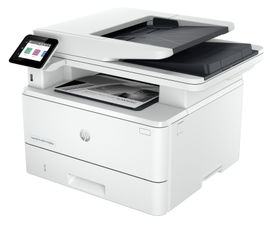 HP LaserJet Pro MFP 4103fdw - Impresora multifunción - B/N - laser - Legal (216 x 356 mm) (original) - A4/Legal (material) - hasta 42 ppm (copiando) - hasta 42 ppm (impresión) - 250 hojas - 33.6 Kbps - USB, USB 2.0, Gigabit LAN, Wi-Fi(n), host USB, B