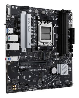 ASUS PRIME A620M-A-CSM - Placa base - micro ATX - Socket AM5 - AMD A620 Chipset - USB 3.2 Gen 1, USB 3.2 Gen 2, USB-C 3.2 Gen 1 - Gigabit LAN - Tarjeta gráfica (CPU necesaria) - HD Audio (8-canales) ASUS PRIME A620M-A-CSM - Placa base - micro ATX - Socket AM5 - AMD A620 Chipset - USB 3.2 Gen 1, USB 3.2 Gen 2, USB-C 3.2 Gen 1 - Gigabit LAN - Tarjeta gráfica (CPU necesaria) - HD Audio (8-canales)