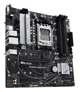 ASUS PRIME A620M-A-CSM - Placa base - micro ATX - Socket AM5 - AMD A620 Chipset - USB 3.2 Gen 1, USB 3.2 Gen 2, USB-C 3.2 Gen 1 - Gigabit LAN - Tarjeta gráfica (CPU necesaria) - HD Audio (8-canales) ASUS PRIME A620M-A-CSM - Placa base - micro ATX - Socket AM5 - AMD A620 Chipset - USB 3.2 Gen 1, USB 3.2 Gen 2, USB-C 3.2 Gen 1 - Gigabit LAN - Tarjeta gráfica (CPU necesaria) - HD Audio (8-canales)
