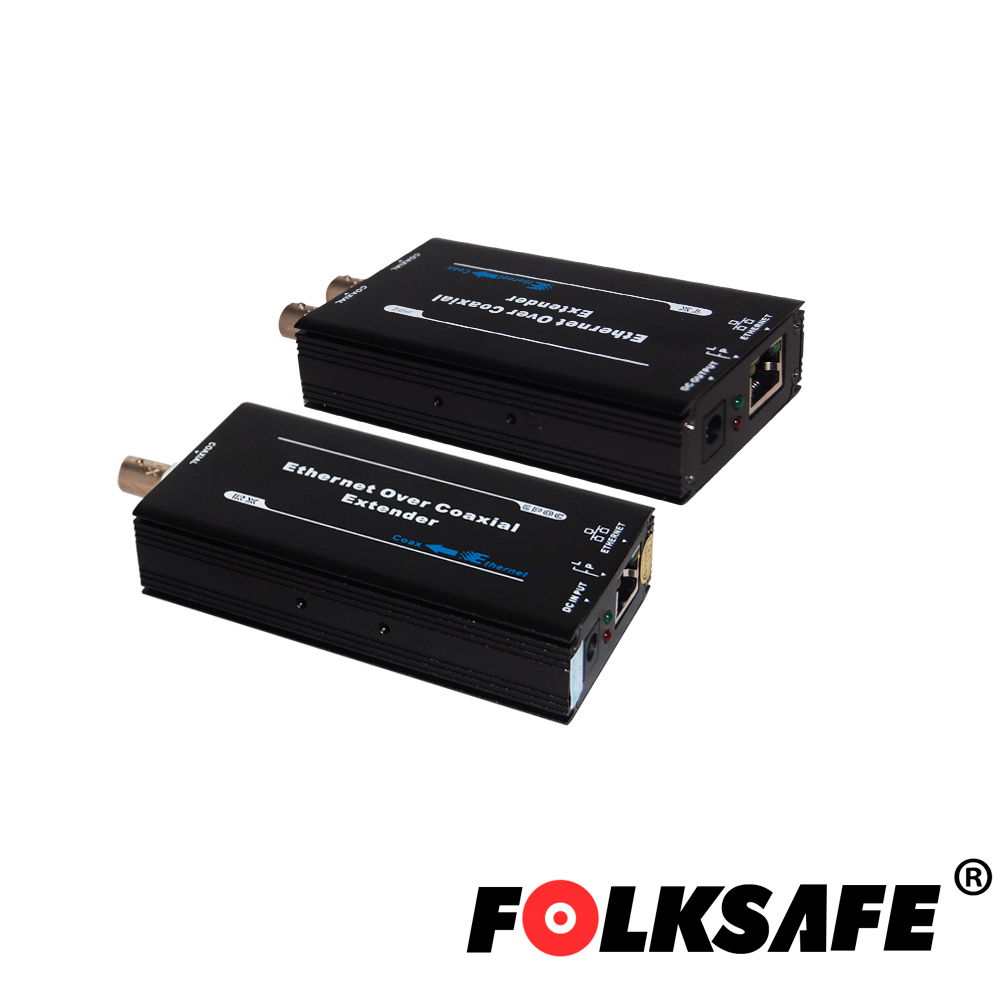 CONVERTIDORES COAXIAL A ETHERNET POE FS-EPOC7001T Y FS-EPOC7001R / TRANSMISOR Y RECEPTOR DE 1 CH /
DISTANCIA MÁXIMA DE POTENCIA HASTA 500 MTS CON FUENTE DE ALIMENTACIÓN 12V A 2A / IDEAL PARA MIGRACIÓN
DE CCTV A VIDEO IP
