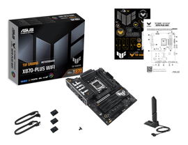 ASUS - TUF GAMING X870-PLUS WIFI - Motherboard - ATX - Socket AM5 - AMD X870 - para Ryzen