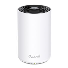 Router Inalámbrico MESH Interior para Hogar / Doble Banda Wi-Fi 6E AX5400 Mbps / 1 Puerto 2.5G WAN/LAN / 2 Puertos 1G WAN/LAN / 4 Antenas Internas / Administración Mediante la App Deco (iOS, Android) / Protección HomeShield Router Inalámbrico MESH Interior para Hogar / Doble Banda Wi-Fi 6E AX5400 Mbps / 1 Puerto 2.5G WAN/LAN / 2 Puertos 1G WAN/LAN / 4 Antenas Internas / Administración Mediante la App Deco (iOS, Android) / Protección HomeShield