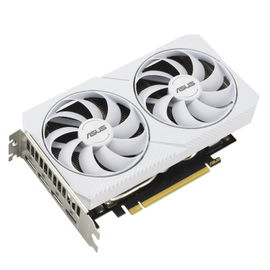 ASUS Dual GeForce RTX 3060 - OC Edition - tarjeta gráfica - GF RTX 3060 - 8 GB GDDR6 - PCIe 4.0 - HDMI, 3 x DisplayPort - blanco