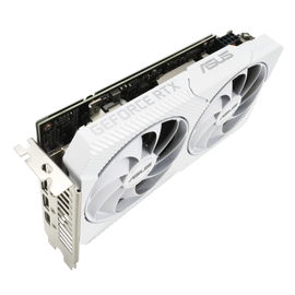 ASUS Dual GeForce RTX 3060 - OC Edition - tarjeta gráfica - GF RTX 3060 - 8 GB GDDR6 - PCIe 4.0 - HDMI, 3 x DisplayPort - blanco