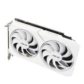 ASUS Dual GeForce RTX 3060 - OC Edition - tarjeta gráfica - GF RTX 3060 - 8 GB GDDR6 - PCIe 4.0 - HDMI, 3 x DisplayPort - blanco