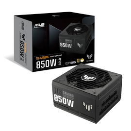 ASUS TUF Gaming - Fuente de alimentación (interna) - ATX12V 3.0/ EPS12V - 80 PLUS Gold - CA 100-240 V - 850 vatios ASUS TUF Gaming - Fuente de alimentación (interna) - ATX12V 3.0/ EPS12V - 80 PLUS Gold - CA 100-240 V - 850 vatios