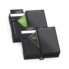 Wiegand Wireless Bridge / 1 Wiegand / 2 Relays / 2 Inputs / Up to 1 mile range through obstructions and 50 miles Line of Sight / Frequencies for Chile