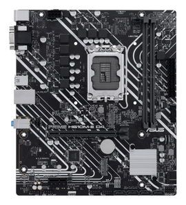 ASUS PRIME H610M-E D4-CSM - Placa base - micro ATX - Socket LGA1700 - H610 Chipset - USB 3.2 Gen 1 - Gigabit LAN - Tarjeta gráfica (CPU necesaria) - HD Audio (8-canales) ASUS PRIME H610M-E D4-CSM - Placa base - micro ATX - Socket LGA1700 - H610 Chipset - USB 3.2 Gen 1 - Gigabit LAN - Tarjeta gráfica (CPU necesaria) - HD Audio (8-canales)