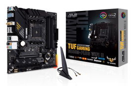 ASUS TUF GAMING B550M-PLUS WIFI II - Placa base - micro ATX - Socket AM4 - AMD B550 Chipset - USB-C Gen2, USB 3.2 Gen 1, USB 3.2 Gen 2 - 2.5 Gigabit LAN, Wi-Fi 6, Bluetooth - Tarjeta gráfica (CPU necesaria) - HD Audio (8-canales)