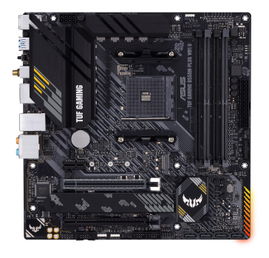 ASUS TUF GAMING B550M-PLUS WIFI II - Placa base - micro ATX - Socket AM4 - AMD B550 Chipset - USB-C Gen2, USB 3.2 Gen 1, USB 3.2 Gen 2 - 2.5 Gigabit LAN, Wi-Fi 6, Bluetooth - Tarjeta gráfica (CPU necesaria) - HD Audio (8-canales)