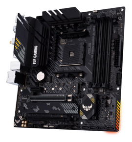 ASUS TUF GAMING B550M-PLUS WIFI II - Placa base - micro ATX - Socket AM4 - AMD B550 Chipset - USB-C Gen2, USB 3.2 Gen 1, USB 3.2 Gen 2 - 2.5 Gigabit LAN, Wi-Fi 6, Bluetooth - Tarjeta gráfica (CPU necesaria) - HD Audio (8-canales)