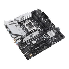 ASUS PRIME B760M-A WIFI D4 - Placa base - micro ATX - Socket LGA1700 - B760 Chipset - USB 3.2 Gen 2, USB 3.2 Gen 1, USB-C 3.2 Gen 1 - 2.5 Gigabit LAN, Wi-Fi 6, Bluetooth - Tarjeta gráfica (CPU necesaria) - HD Audio (8-canales) ASUS PRIME B760M-A WIFI D4 - Placa base - micro ATX - Socket LGA1700 - B760 Chipset - USB 3.2 Gen 2, USB 3.2 Gen 1, USB-C 3.2 Gen 1 - 2.5 Gigabit LAN, Wi-Fi 6, Bluetooth - Tarjeta gráfica (CPU necesaria) - HD Audio (8-canales)