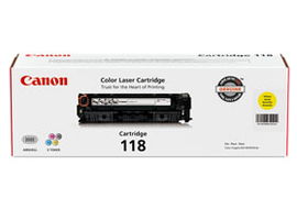 Canon 118 - Amarillo - original - cartucho de tóner - para Color imageCLASS MF726, MF729, MF8380, MF8580; imageCLASS LBP7200, LBP7660, MF8350