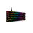HyperX Alloy Origins 60 - Teclado - retroiluminación - USB-C - QWERTY - EE. UU. - interruptor: HyperX Red - negro