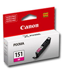 Canon CLI-151M - 7 ml - magenta - original - depósito de tinta - para PIXMA iP7210, iX6810, MG5410, MG5510, MG6310