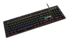 MSI - Keyboard - Wired - Blue - GK300 Mechanical US