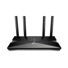Router WiFi 6 doble banda AX 1800 Mbps / MU-MIMO y OFDMA / 1 Puerto WAN 10/100/1000 Mbps / 4 Puertos LAN 10/100/1000 Mbps / 4 Potentes Antenas / Compatible con EasyMESH Router WiFi 6 doble banda AX 1800 Mbps / MU-MIMO y OFDMA / 1 Puerto WAN 10/100/1000 Mbps / 4 Puertos LAN 10/100/1000 Mbps / 4 Potentes Antenas / Compatible con EasyMESH