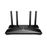 Router WiFi 6 doble banda AX 1800 Mbps / MU-MIMO y OFDMA / 1 Puerto WAN 10/100/1000 Mbps / 4 Puertos LAN 10/100/1000 Mbps / 4 Potentes Antenas / Compatible con EasyMESH