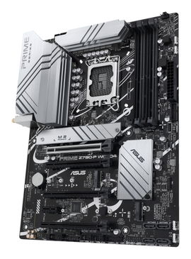 ASUS PRIME Z790-P WIFI D4 - Placa base - ATX - Socket LGA1700 - Z790 Chipset - USB 3.2 Gen 1, USB 3.2 Gen 2, USB-C 3.2 Gen2, USB-C 3.2 Gen 2x2 - 2.5 Gigabit LAN, Wi-Fi 6, Bluetooth - Tarjeta gráfica (CPU necesaria) - HD Audio (8-canales)