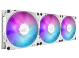 ASUS ROG RYUO III 240 ARGB - White Edition - sistema de refrigeración líquida del procesador - (para: AM4, LGA1200, LGA1700, AM5, LGA115x Socket) - cobre - 120 mm - blanco