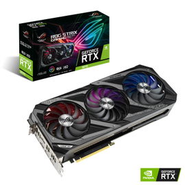 ASUS ROG-STRIX-RTX3070-8G-GAMING - Tarjeta gráfica - GF RTX 3070 - 8 GB GDDR6 - PCIe 4.0 - 2 x HDMI, 3 x DisplayPort