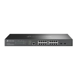 Switch L2+ Omada PoE+ / 16 Puertos MultiGigabit 2.5G / 8 Puertos 2.5G Sin PoE / 8 Puertos PoE+ 2.5G / 2 Puertos SFP+ 10G / Administración Centralizada Omada o Stand-Alone / Multicast IGMP / Presupuesto PoE 240W / Montaje en Rack