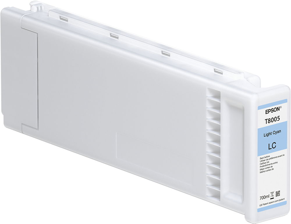 Epson T8005 - 700 ml - cián claro - original - cartucho de tinta - para SureColor P10000, P20000, SC-P10000, SC-P20000