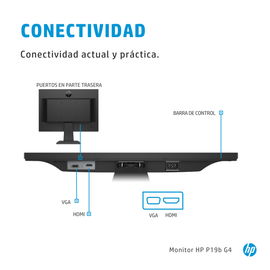 Monitor HP - P19b - G4 - LCD Monitor - 18.5