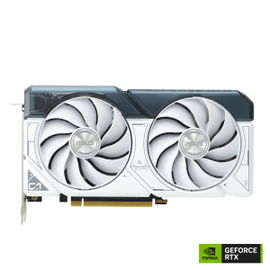 ASUS Dual GeForce RTX 4060 8GB - OC Edition - tarjeta gráfica - GeForce RTX 4060 - 8 GB GDDR6 - PCIe 4.0 - HDMI, 3 x DisplayPort - blanco
