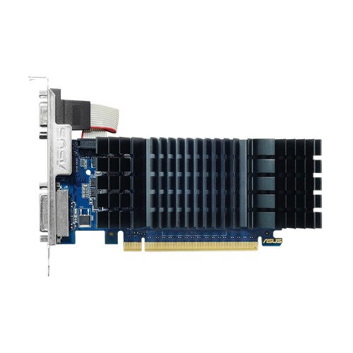 ASUS GT730-SL-2GD5-BRK - Tarjeta gráfica - GF GT 730 - 2 GB GDDR5 - PCIe 2.0 x16 perfil bajo - DVI, D-Sub, HDMI - sin ventilador