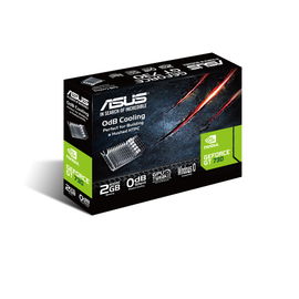 ASUS GT730-SL-2GD5-BRK - Tarjeta gráfica - GF GT 730 - 2 GB GDDR5 - PCIe 2.0 x16 perfil bajo - DVI, D-Sub, HDMI - sin ventilador