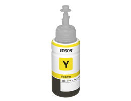 Epson T555 - Amarillo - original - recarga de tinta - para EcoTank L8160, L8180 Epson T555 - Amarillo - original - recarga de tinta - para EcoTank L8160, L8180