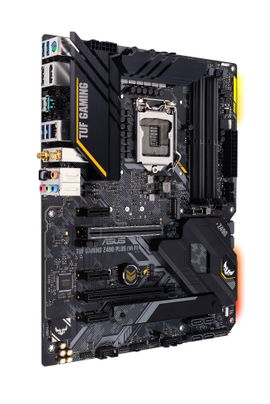 ASUS - TUF GAMING Z490-PLUS (WI-FI) - Motherboard - ATX - LGA1200 - Intel Z490 - para Core i3 / para Core i5 / para Core i7 / para Celeron - Intel HD Graphics