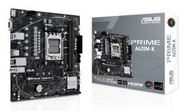 ASUS PRIME A620M-K - Placa base - micro ATX - Socket AM5 - AMD A620 Chipset - USB 3.2 Gen 1 - Gigabit LAN - Tarjeta gráfica (CPU necesaria) - HD Audio (8-canales)