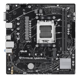ASUS PRIME A620M-K - Placa base - micro ATX - Socket AM5 - AMD A620 Chipset - USB 3.2 Gen 1 - Gigabit LAN - Tarjeta gráfica (CPU necesaria) - HD Audio (8-canales)
