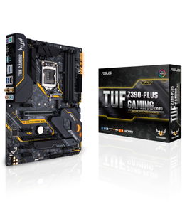 ASUS TUF Z390-PLUS GAMING (WI-FI) - Placa base - ATX - LGA1151 Socket - Z390 - USB 3.1 Gen 1, USB 3.1 Gen 2 - Bluetooth, Gigabit LAN, Wi-Fi - Tarjeta gráfica (CPU necesaria) - HD Audio (8-canales) - Compatible con Procesadores de 8va y 9na Generación