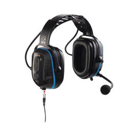 Audífonos inteligentes tipo diadema de uso rudo con filtrado de ruido, con bluetooth, comunicación de corto alcance, IS para radios de 2 vías Digitales y Análogos